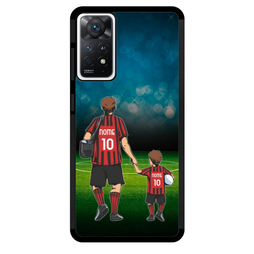 Cover Calcio Papà e Figlio - Xiaomi, Redmi e Poco