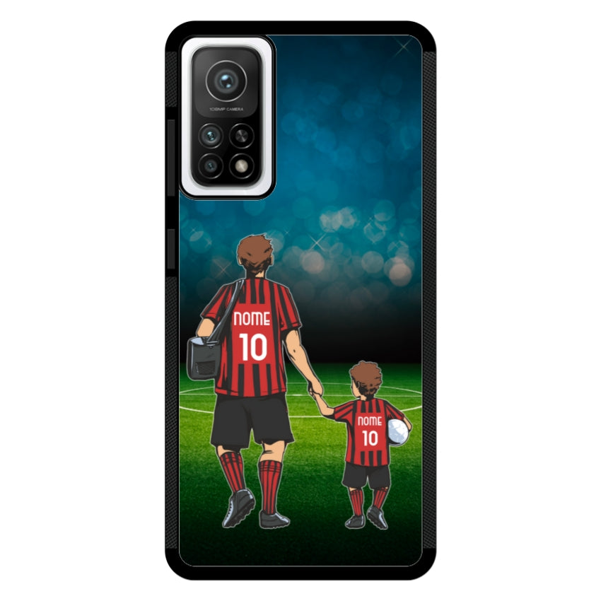 Cover Calcio Papà e Figlio - Xiaomi, Redmi e Poco