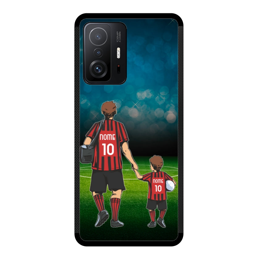 Cover Calcio Papà e Figlio - Xiaomi, Redmi e Poco