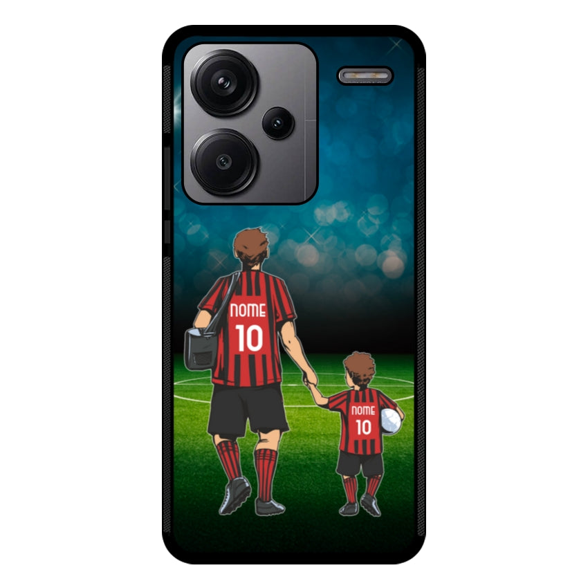 Cover Calcio Papà e Figlio - Xiaomi, Redmi e Poco