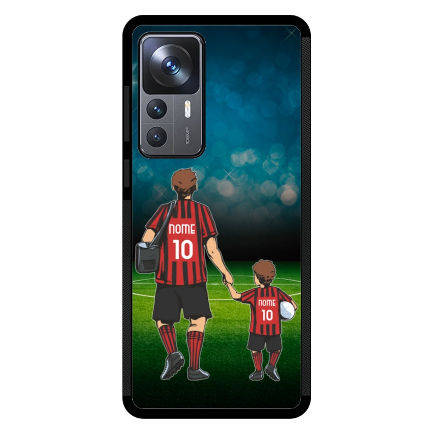 Cover Calcio Papà e Figlio - Xiaomi, Redmi e Poco