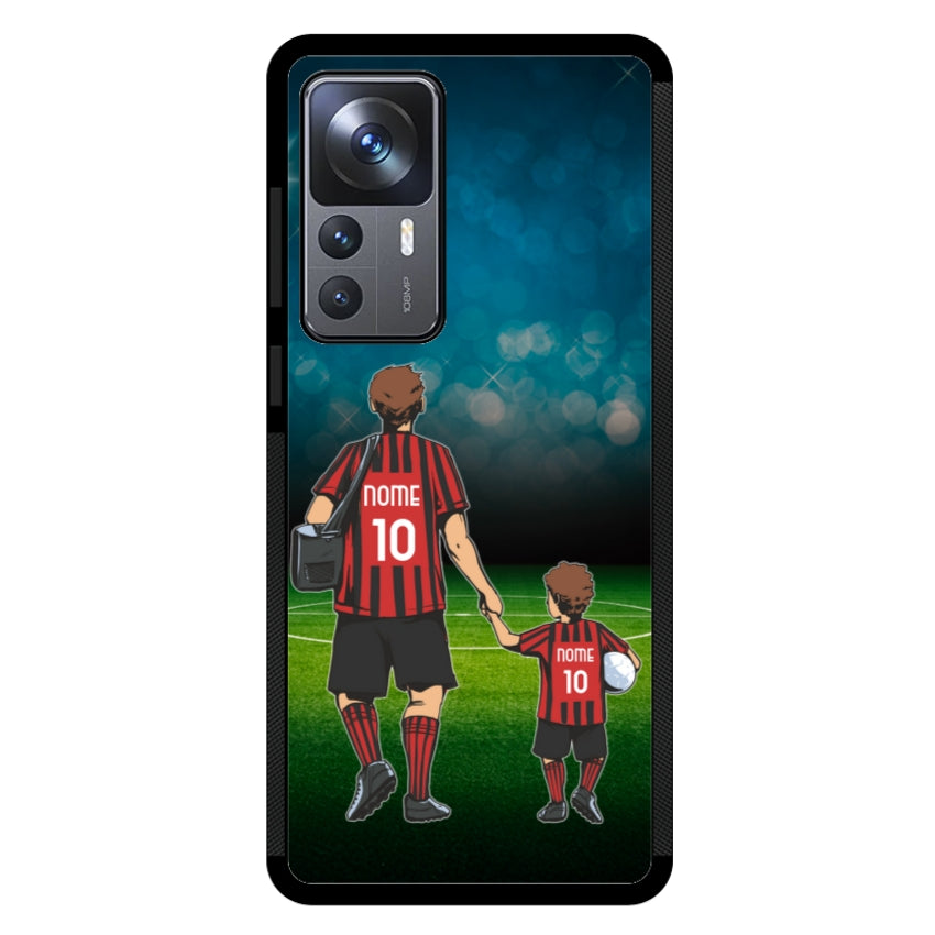 Cover Calcio Papà e Figlio - Xiaomi, Redmi e Poco