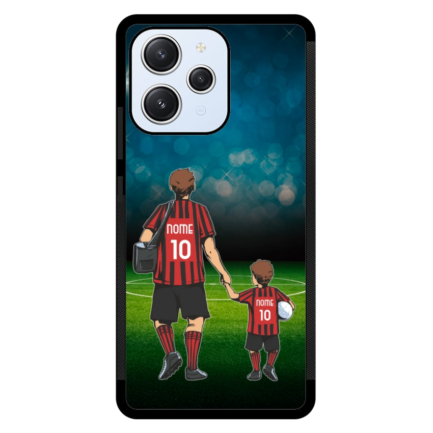 Cover Calcio Papà e Figlio - Xiaomi, Redmi e Poco