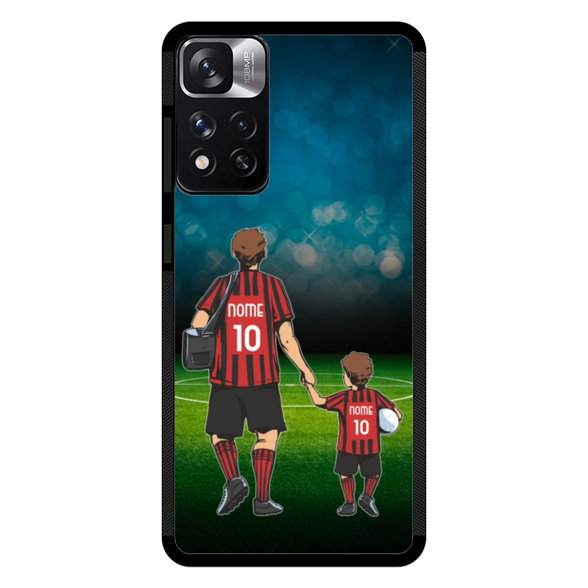 Cover Calcio Papà e Figlio - Xiaomi, Redmi e Poco