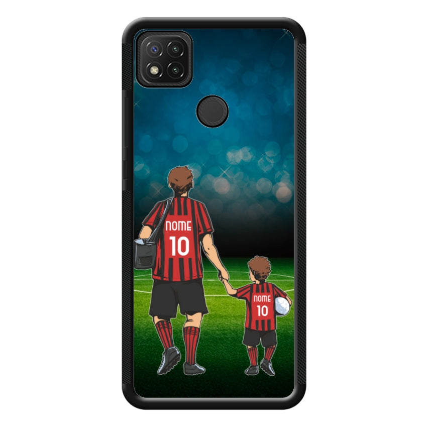Cover Calcio Papà e Figlio - Xiaomi, Redmi e Poco