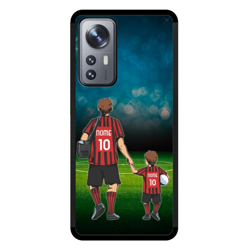 Cover Calcio Papà e Figlio - Xiaomi, Redmi e Poco