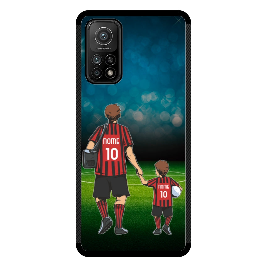 Cover Calcio Papà e Figlio - Xiaomi, Redmi e Poco