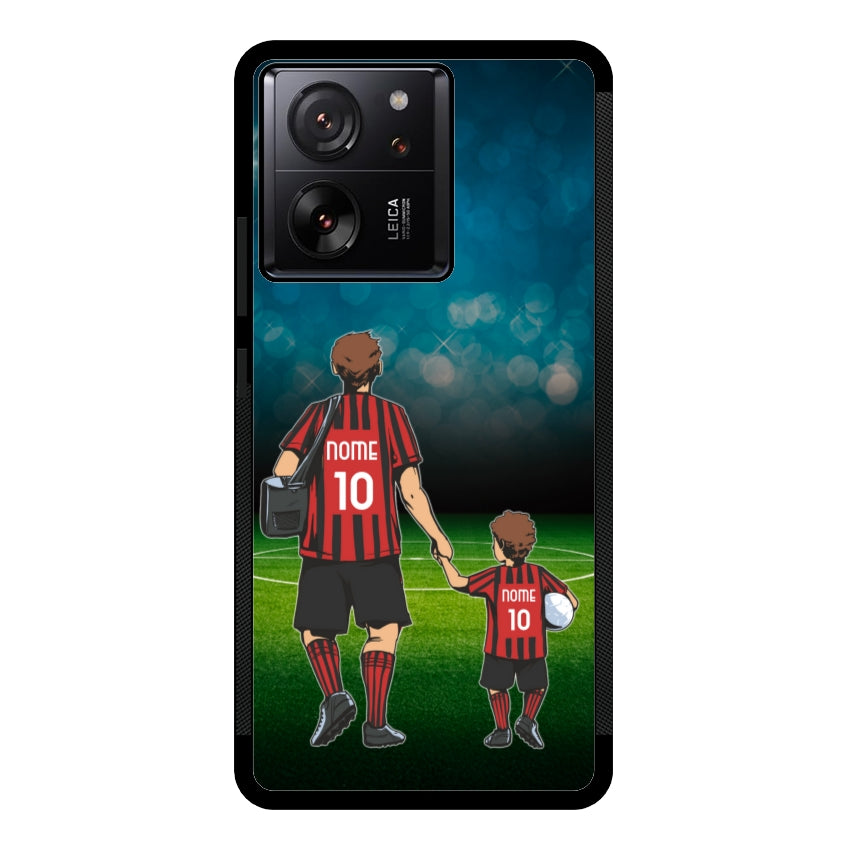 Cover Calcio Papà e Figlio - Xiaomi, Redmi e Poco