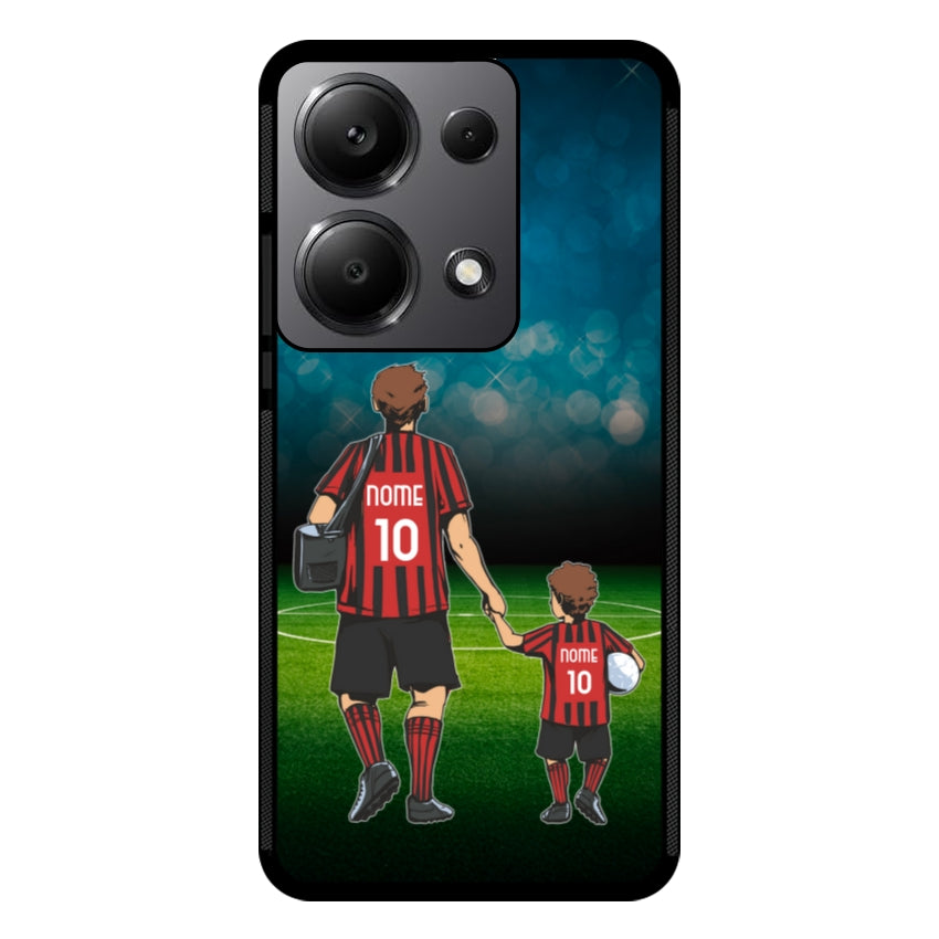 Cover Calcio Papà e Figlio - Xiaomi, Redmi e Poco