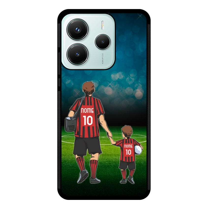 Cover Calcio Papà e Figlio - Xiaomi, Redmi e Poco