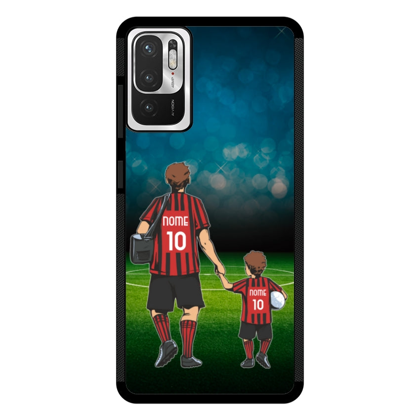 Cover Calcio Papà e Figlio - Xiaomi, Redmi e Poco