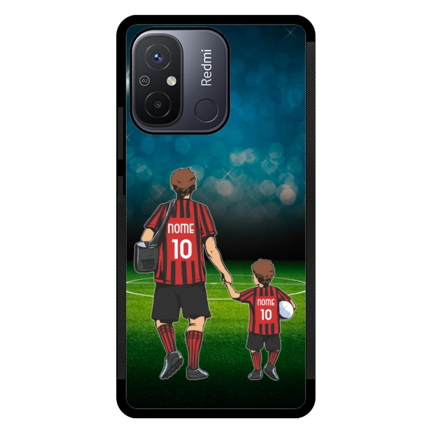 Cover Calcio Papà e Figlio - Xiaomi, Redmi e Poco