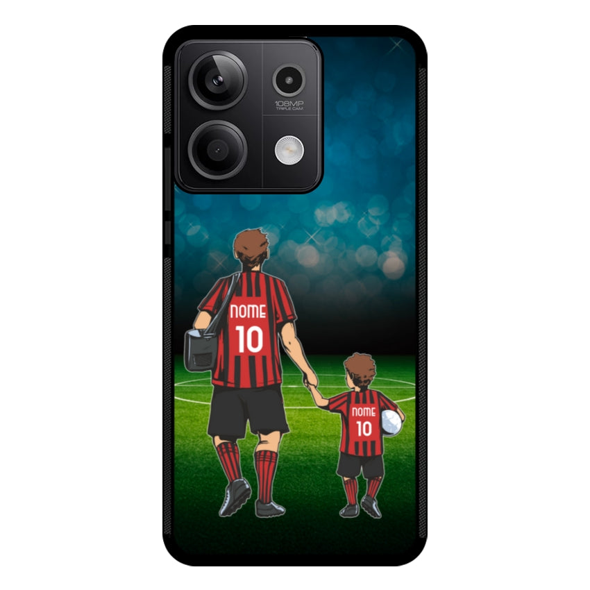 Cover Calcio Papà e Figlio - Xiaomi, Redmi e Poco
