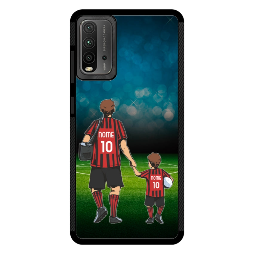 Cover Calcio Papà e Figlio - Xiaomi, Redmi e Poco