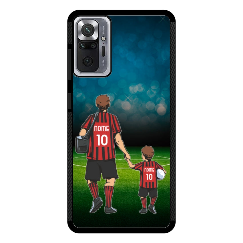 Cover Calcio Papà e Figlio - Xiaomi, Redmi e Poco