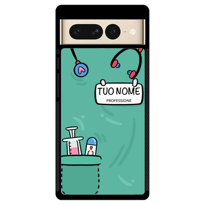 Cover con Divisa Sanitaria Personalizzata - Google Pixel