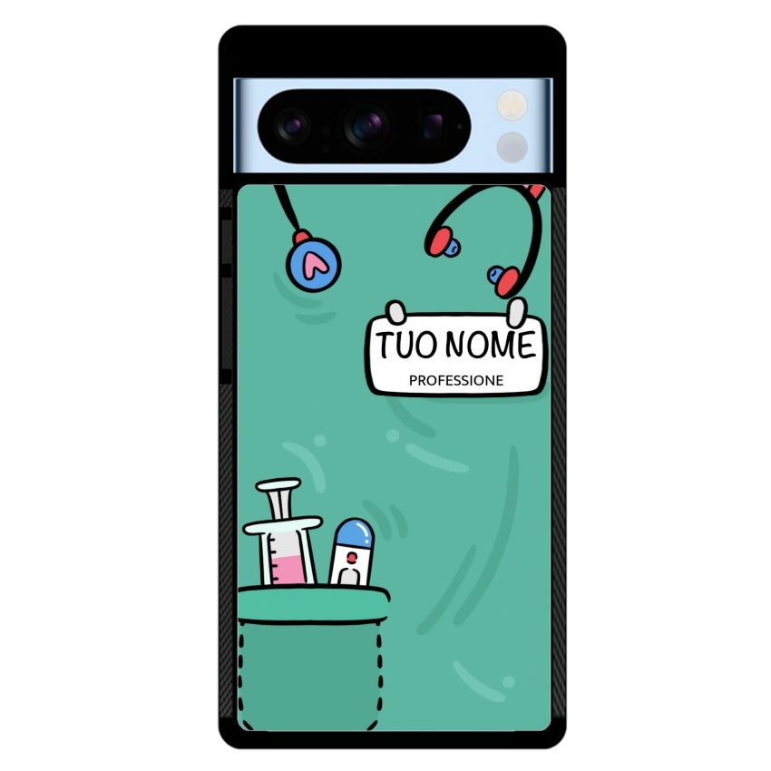 Cover con Divisa Sanitaria Personalizzata - Google Pixel