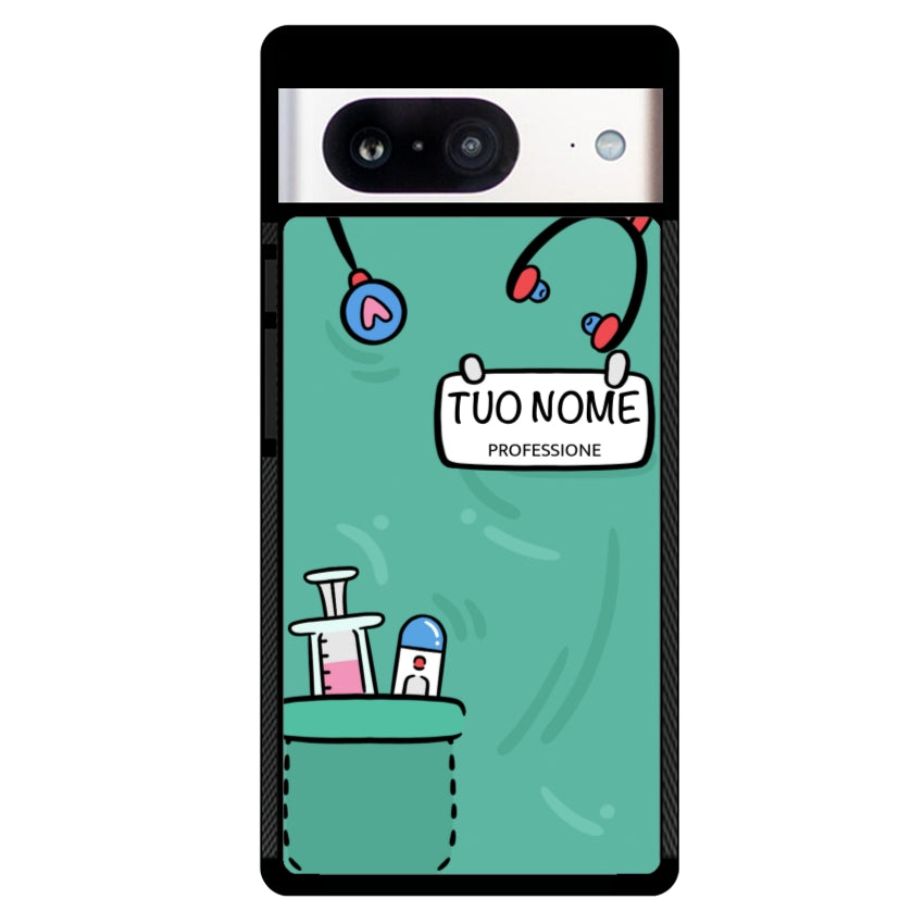 Cover con Divisa Sanitaria Personalizzata - Google Pixel