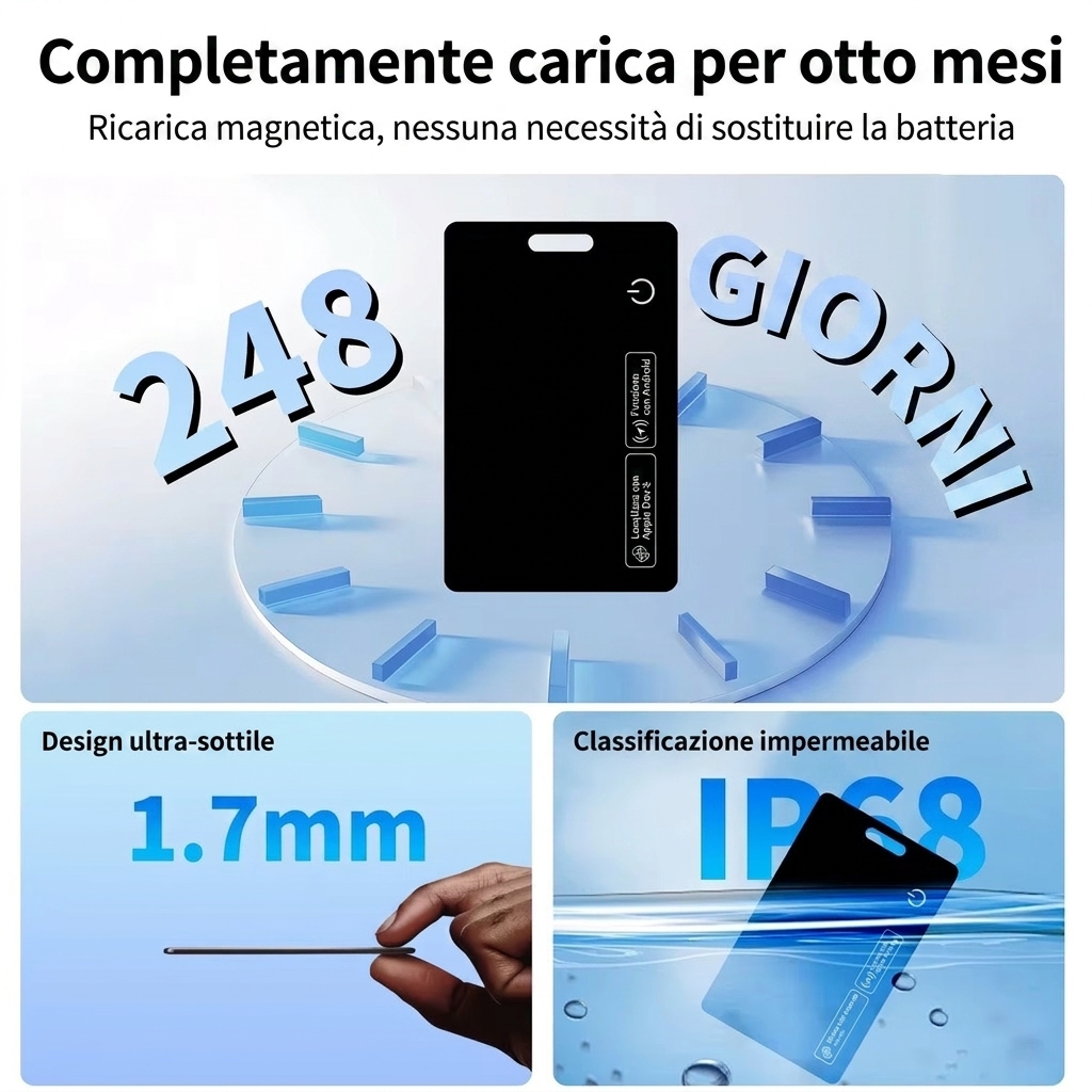 Ultra Slim Air Tag Card Imafan Cover