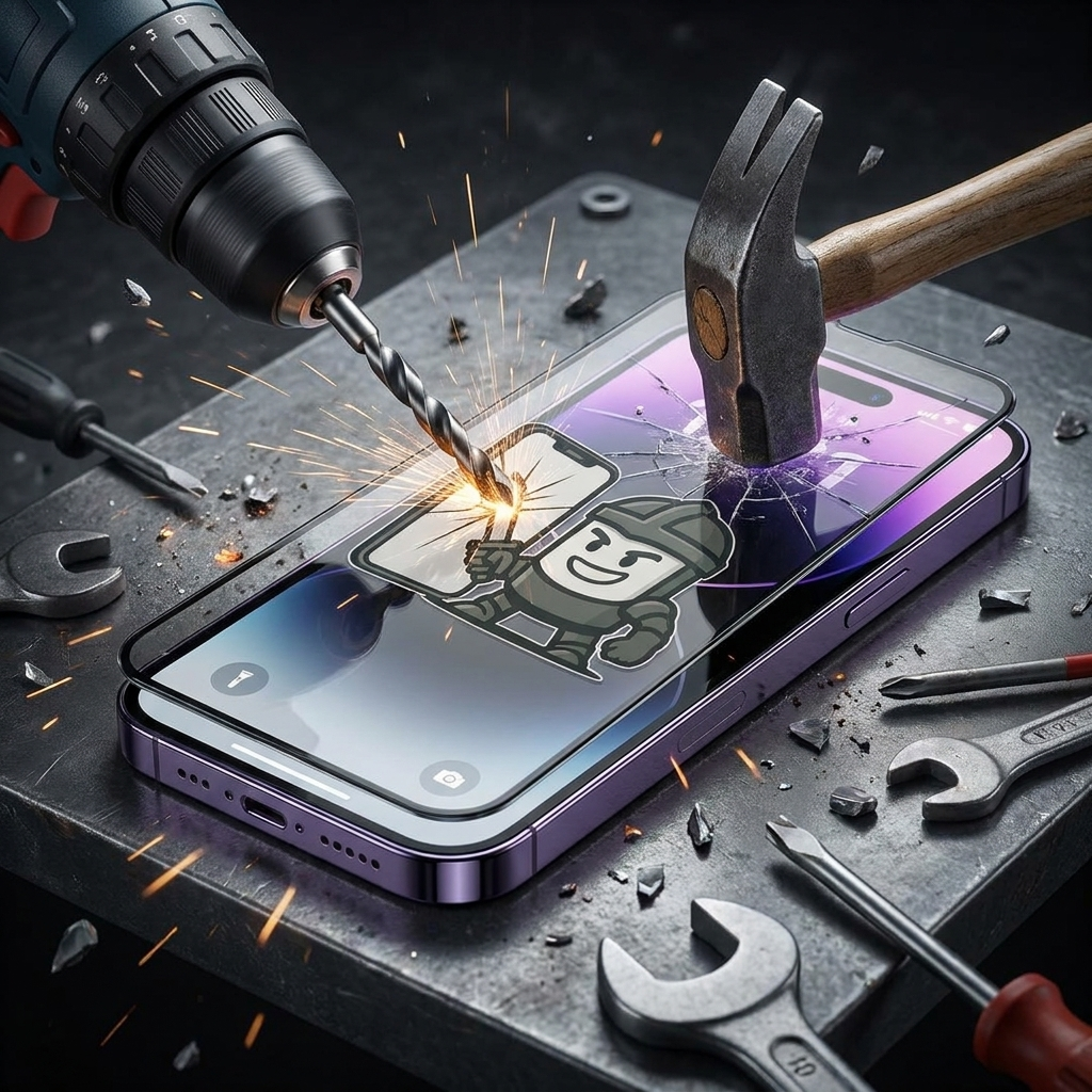 Ironglass by Imafan® - Il vetro definitivo per iPhone e Galaxy Serie S Imafan Cover