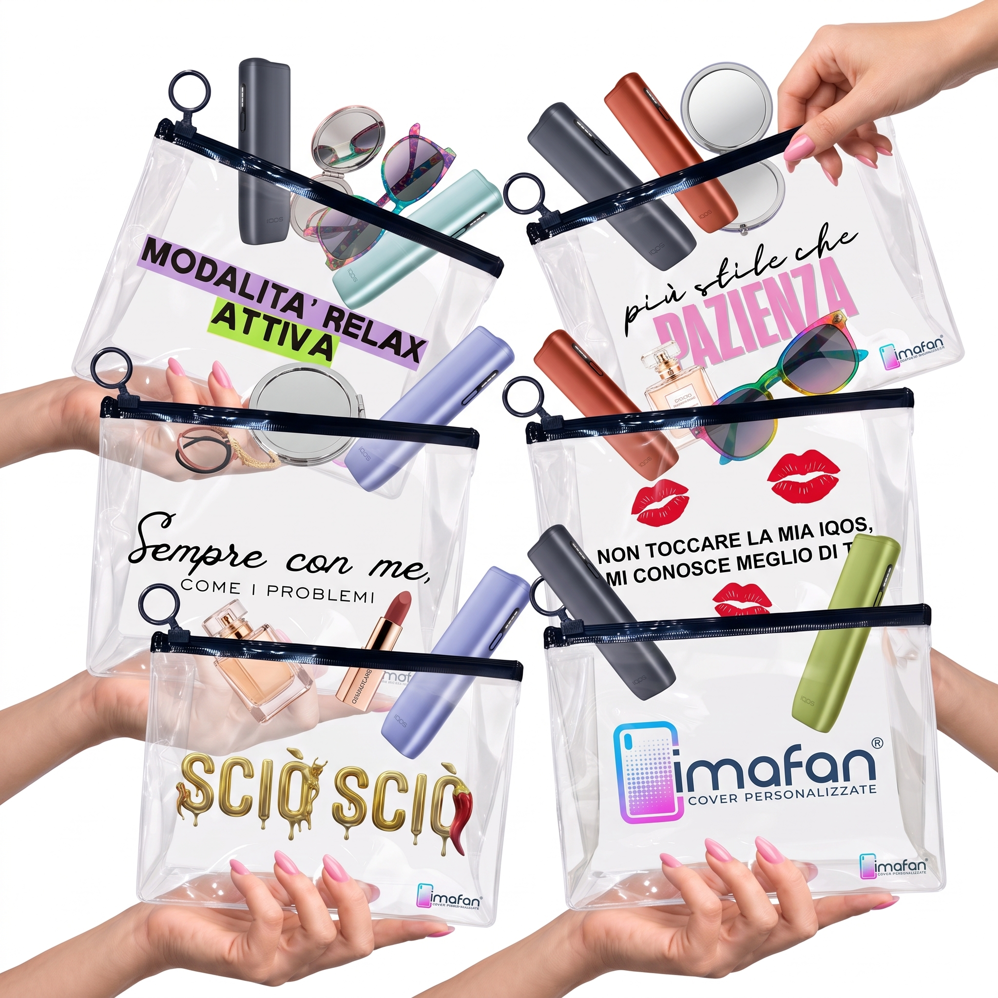 Pochette Linea "Frasi" imafan® Imafan Cover