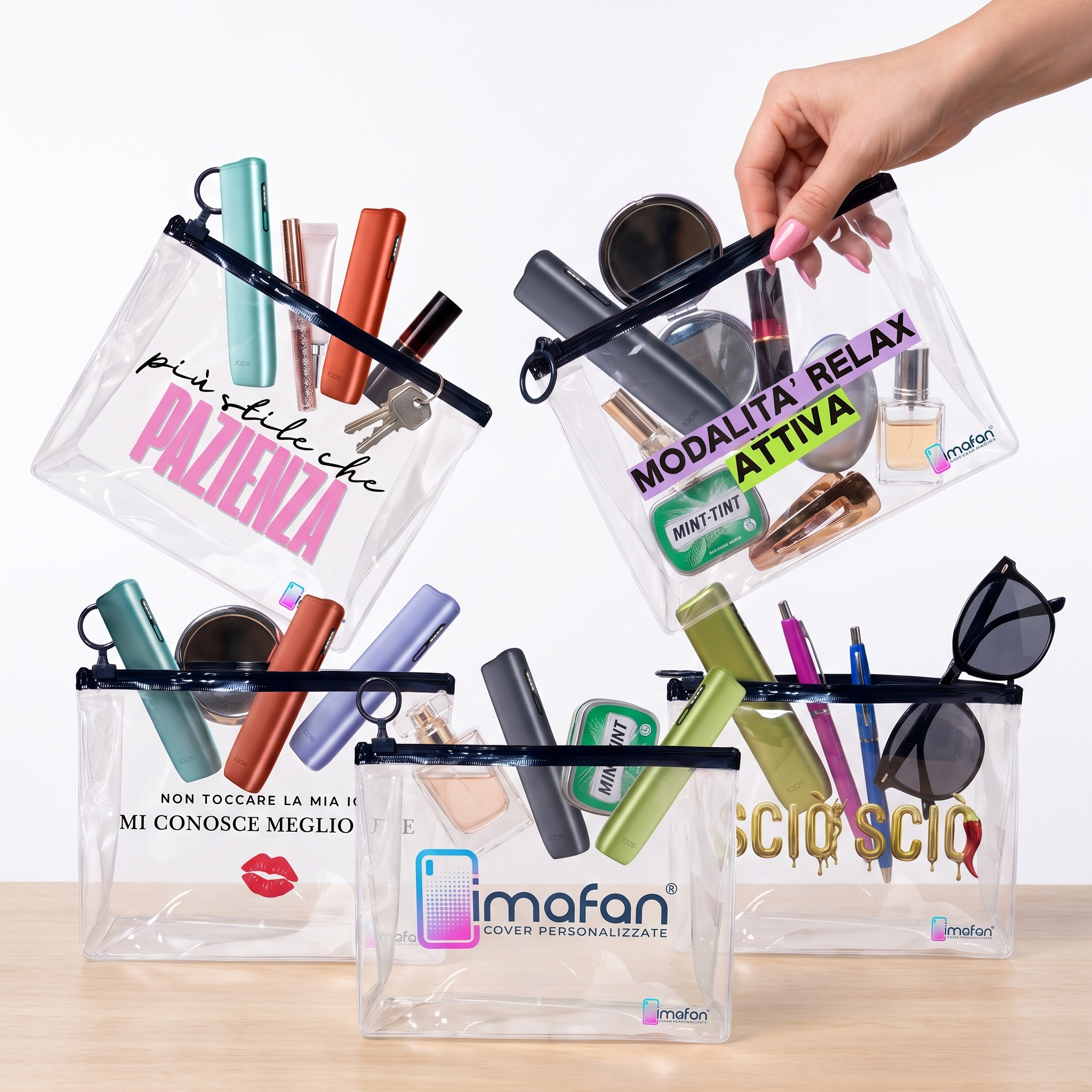 Pochette Linea "Frasi" imafan® Imafan Cover