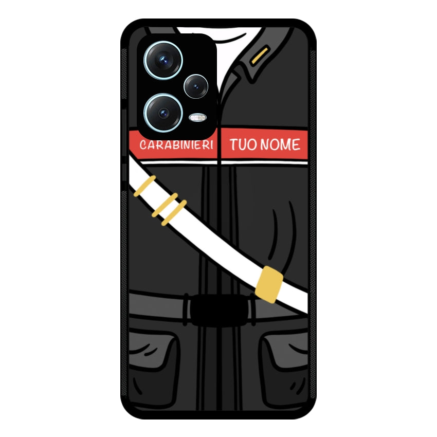 Cover con Nome Divisa Carabiniere- Xiaomi, Redmi e Poco