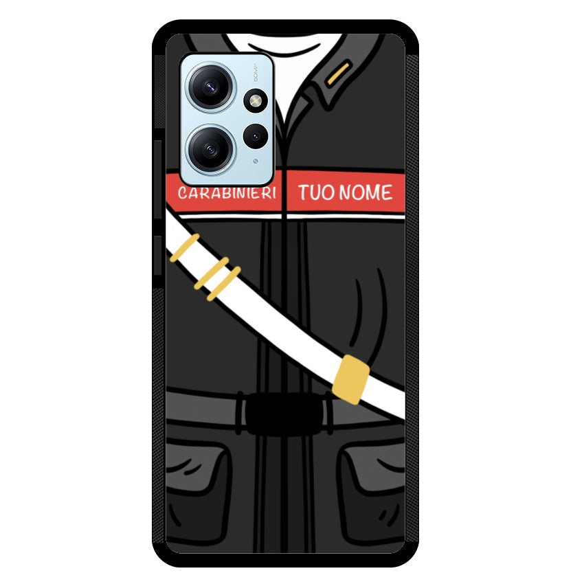 Cover con Nome Divisa Carabiniere- Xiaomi, Redmi e Poco