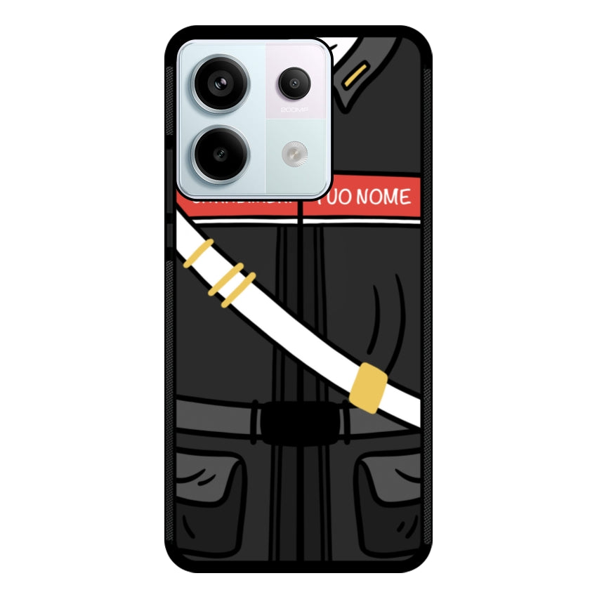 Cover con Nome Divisa Carabiniere- Xiaomi, Redmi e Poco