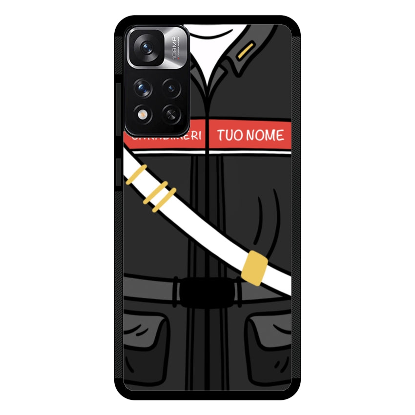 Cover con Nome Divisa Carabiniere- Xiaomi, Redmi e Poco