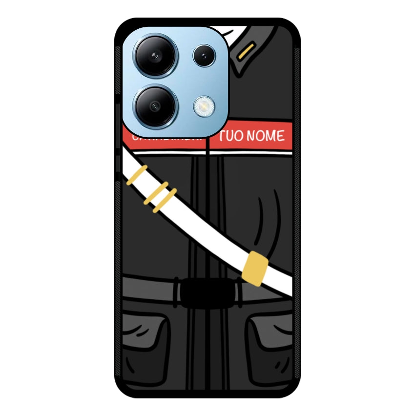 Cover con Nome Divisa Carabiniere- Xiaomi, Redmi e Poco