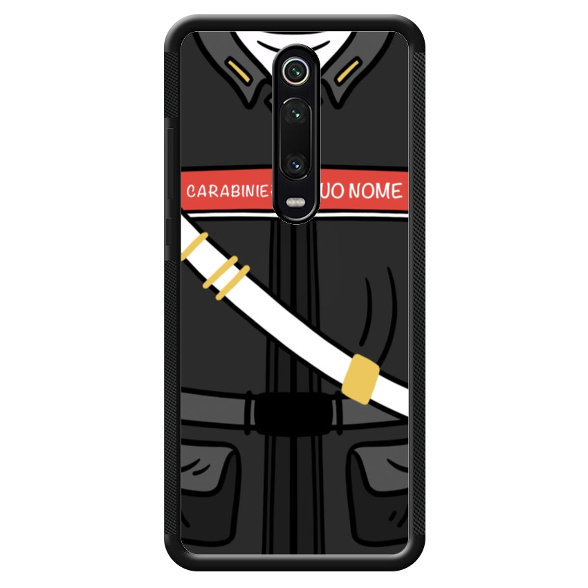 Cover con Nome Divisa Carabiniere- Xiaomi, Redmi e Poco