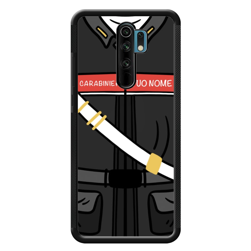 Cover con Nome Divisa Carabiniere- Xiaomi, Redmi e Poco