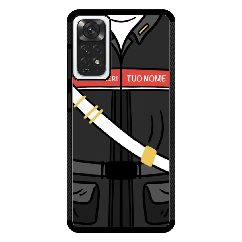 Cover con Nome Divisa Carabiniere- Xiaomi, Redmi e Poco
