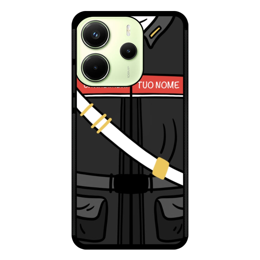 Cover con Nome Divisa Carabiniere- Xiaomi, Redmi e Poco