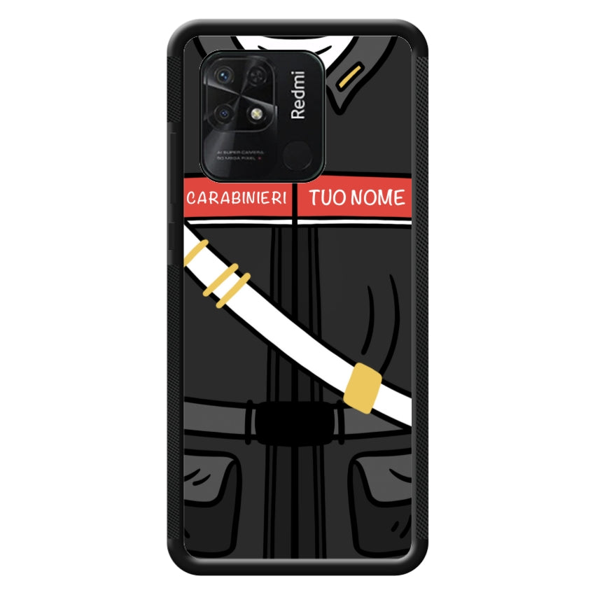 Cover con Nome Divisa Carabiniere- Xiaomi, Redmi e Poco