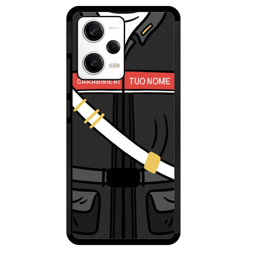 Cover con Nome Divisa Carabiniere- Xiaomi, Redmi e Poco