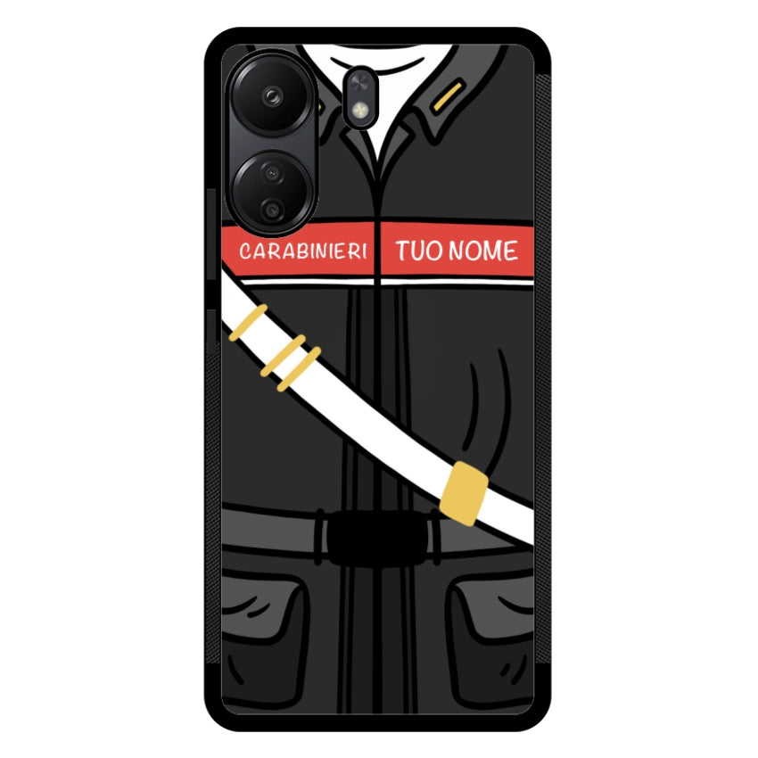Cover con Nome Divisa Carabiniere- Xiaomi, Redmi e Poco
