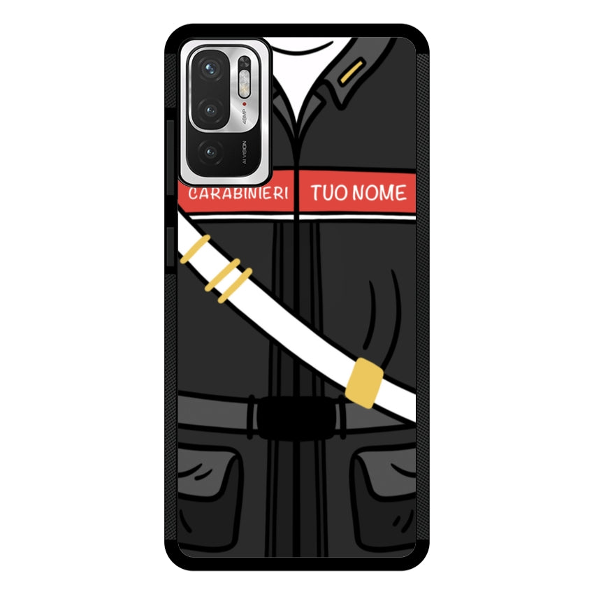 Cover con Nome Divisa Carabiniere- Xiaomi, Redmi e Poco