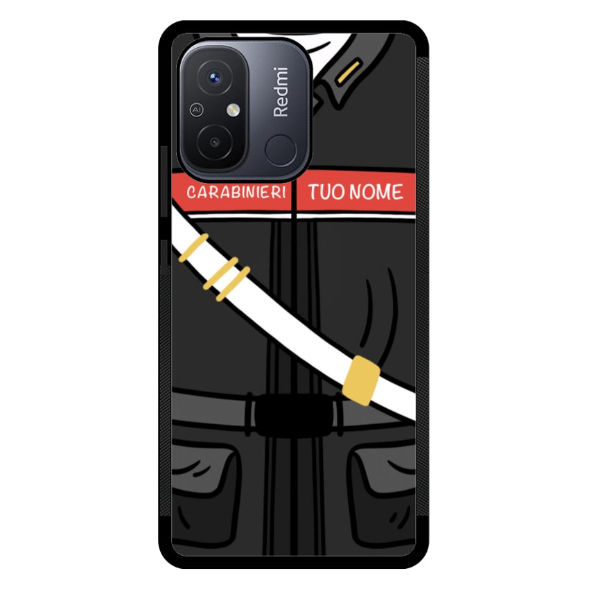 Cover con Nome Divisa Carabiniere- Xiaomi, Redmi e Poco