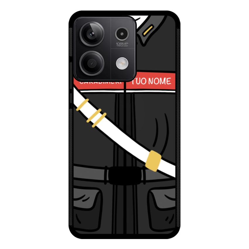 Cover con Nome Divisa Carabiniere- Xiaomi, Redmi e Poco