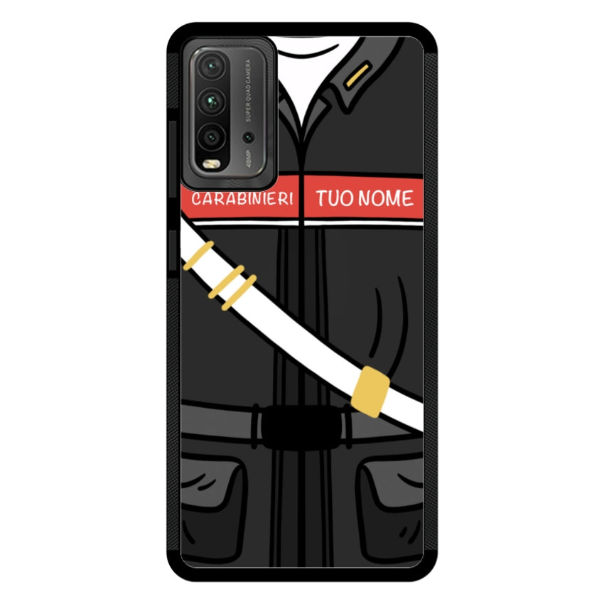 Cover con Nome Divisa Carabiniere- Xiaomi, Redmi e Poco