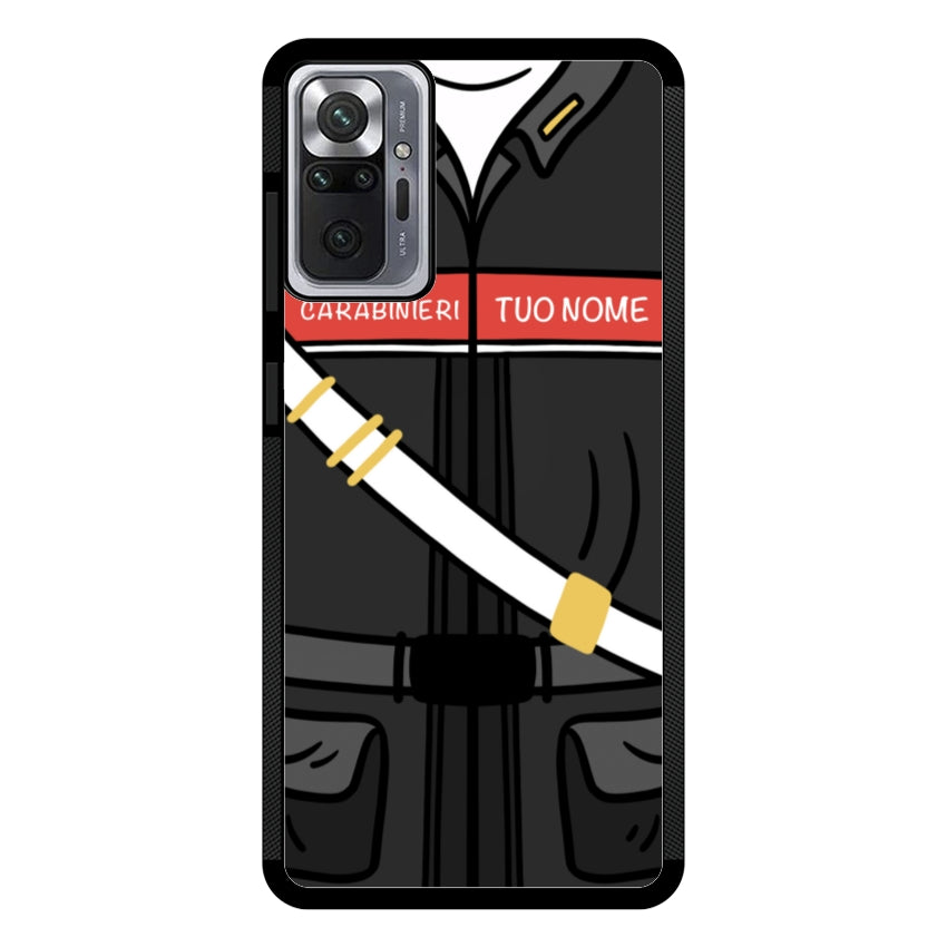 Cover con Nome Divisa Carabiniere- Xiaomi, Redmi e Poco