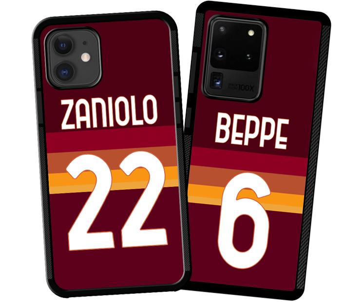 iPhone 6s Head Case Designs Licenza Ufficiale AS Roma in Casa 2020/21 Kit Crest Cover in Morbido Gel Compatibile con Apple iPhone 6 